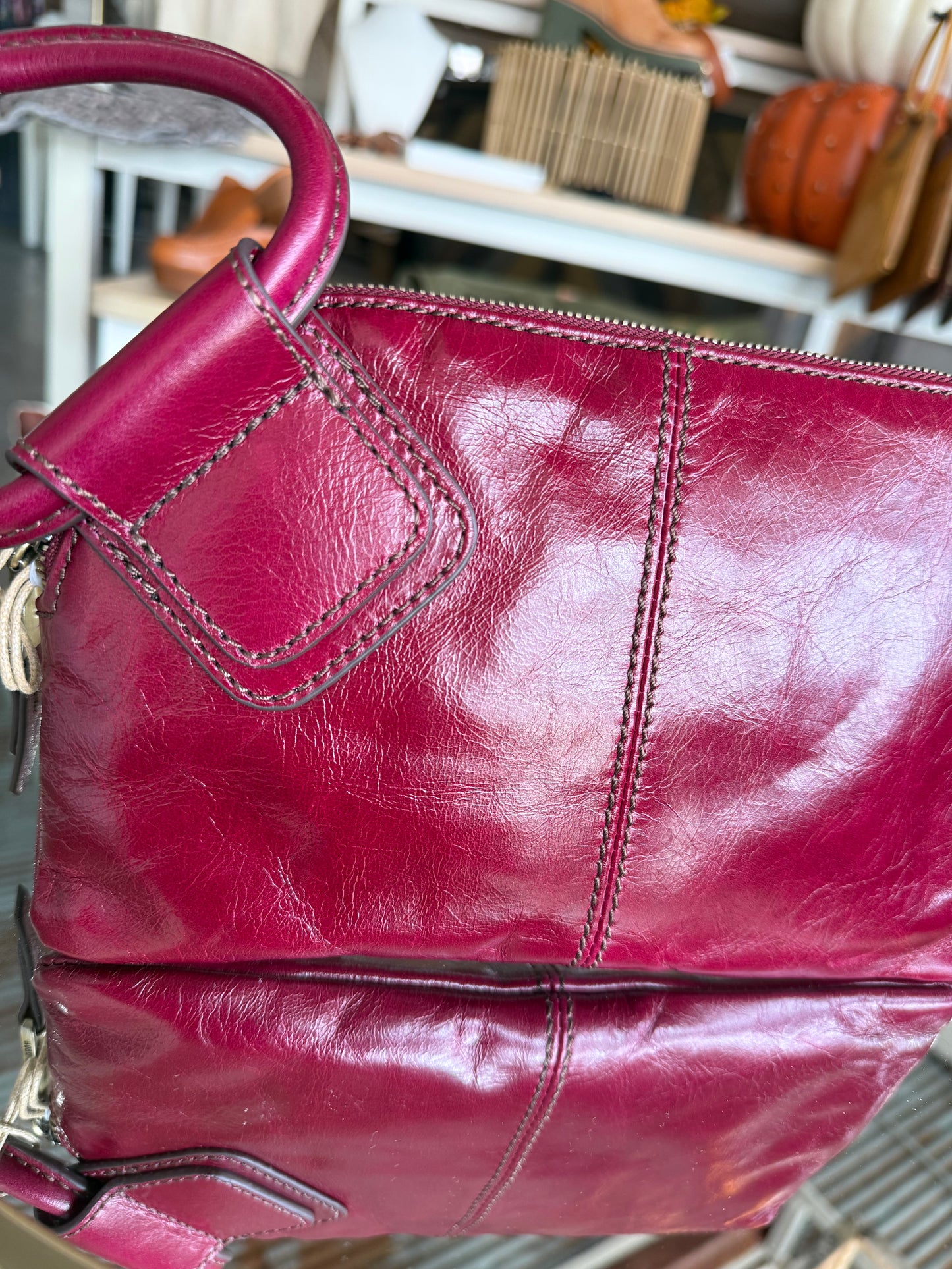 Hobo Saddleberry Sable Wristlet