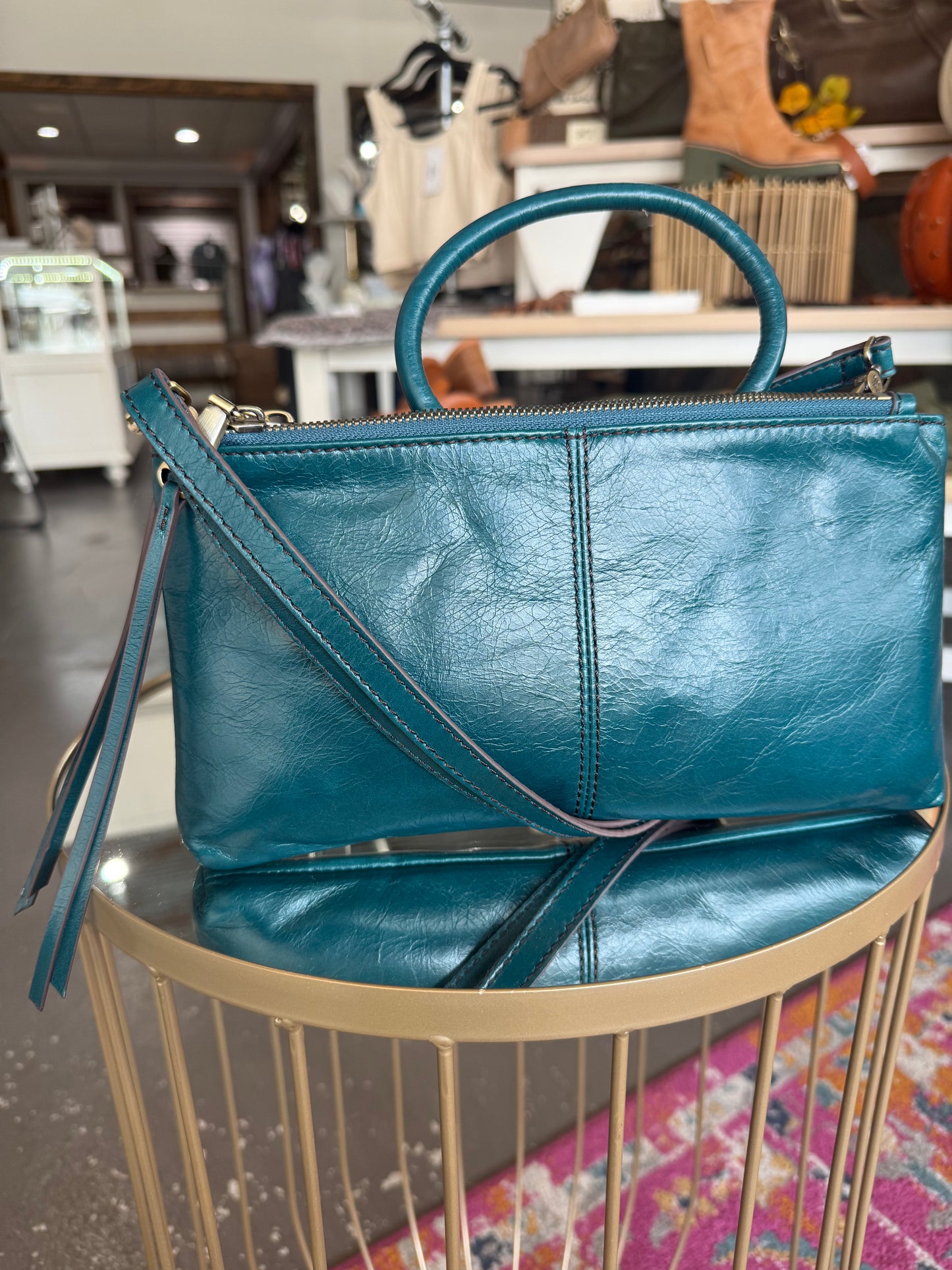 Hobo Wild Bluegrass Sable Crossbody