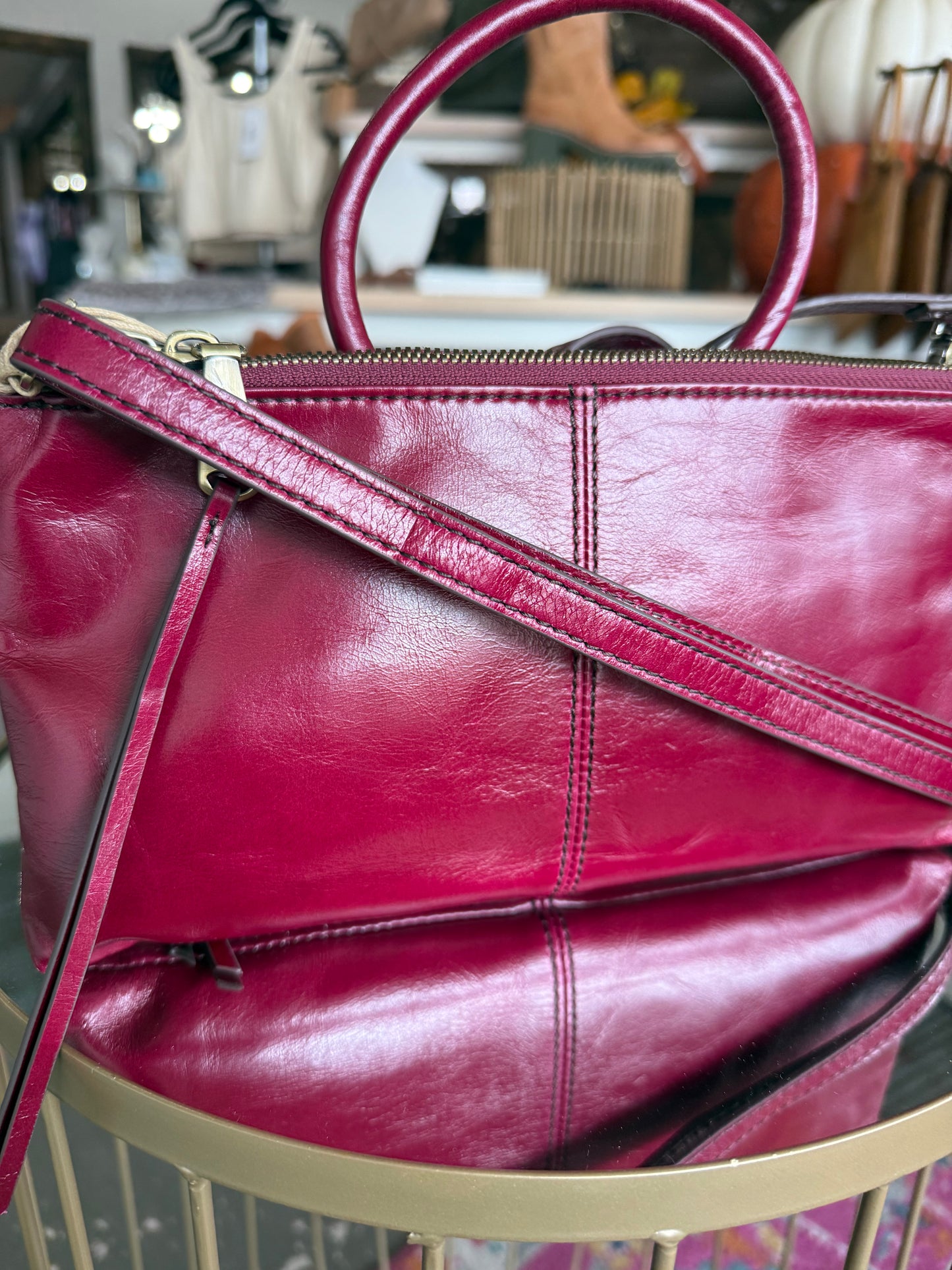 Hobo Saddleberry Sable Crossbody