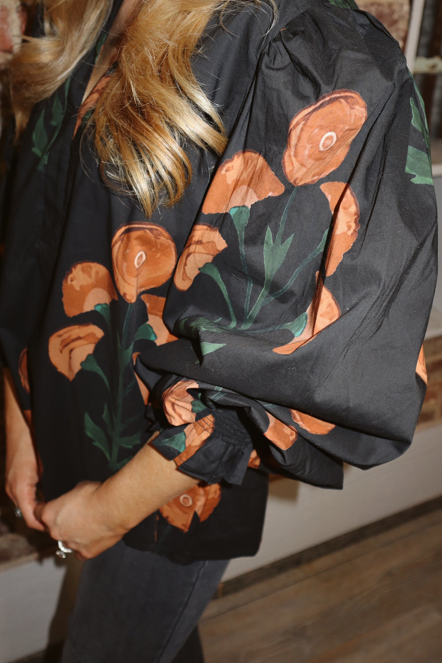 Golden Gathering Top