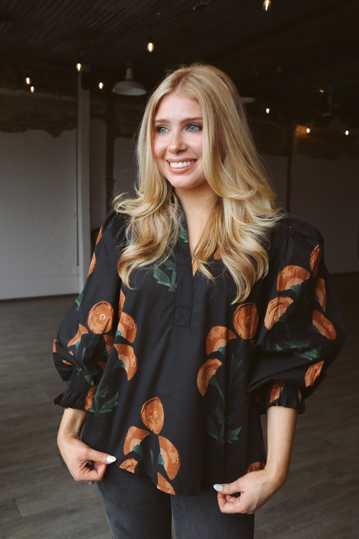 Golden Gathering Top