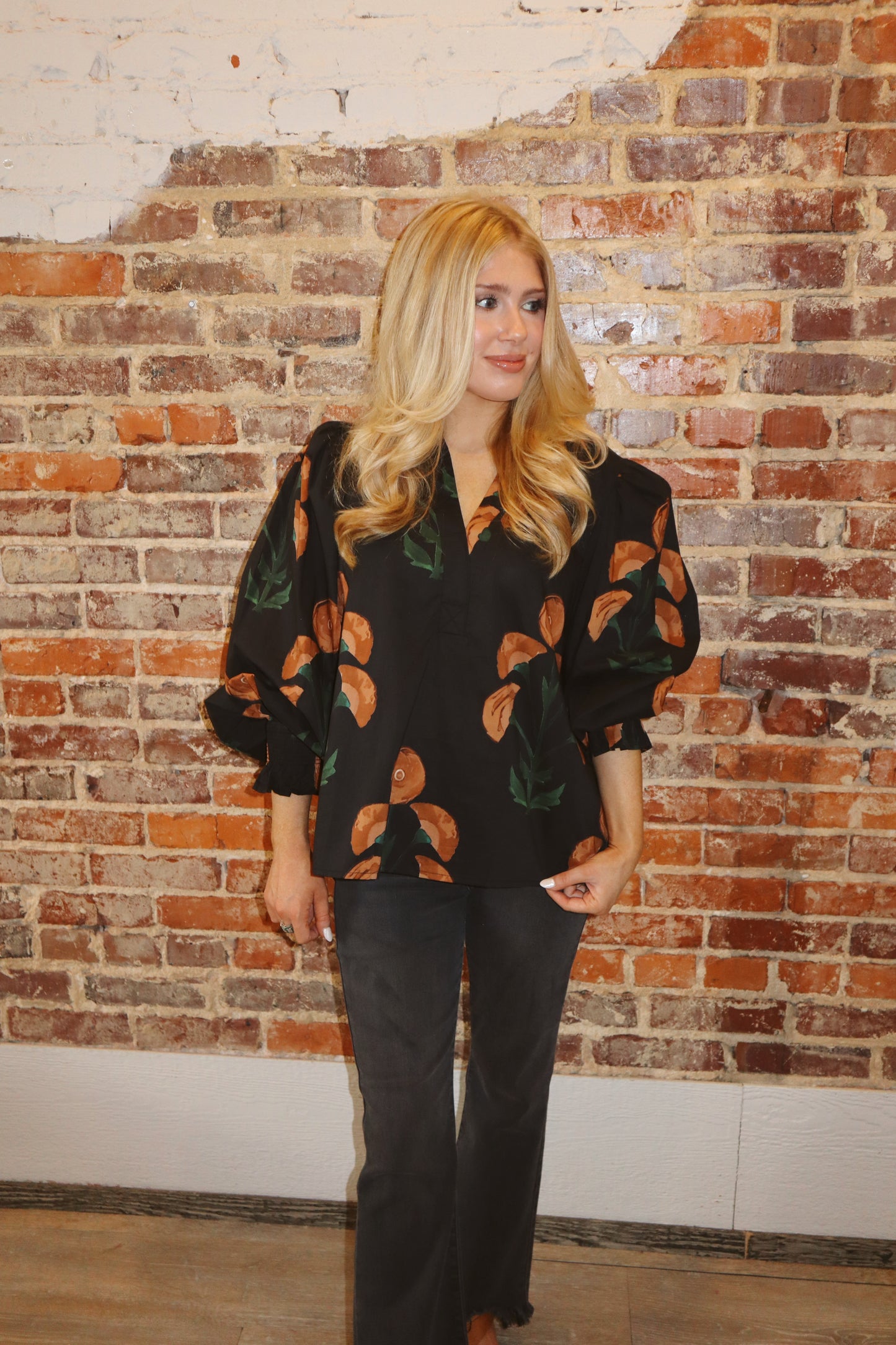 Golden Gathering Top