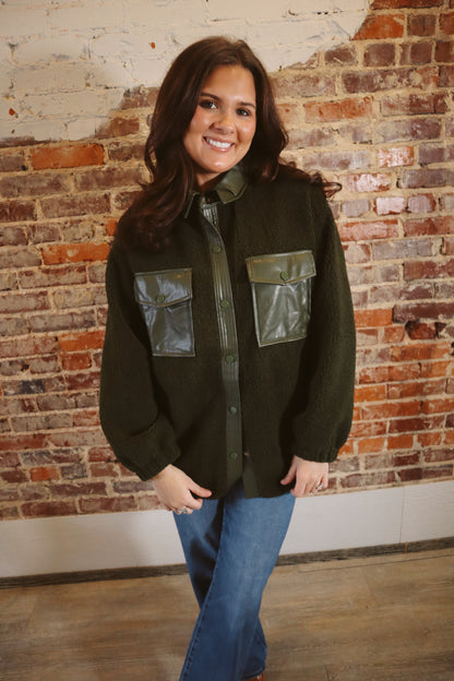 Olive Frost Jacket