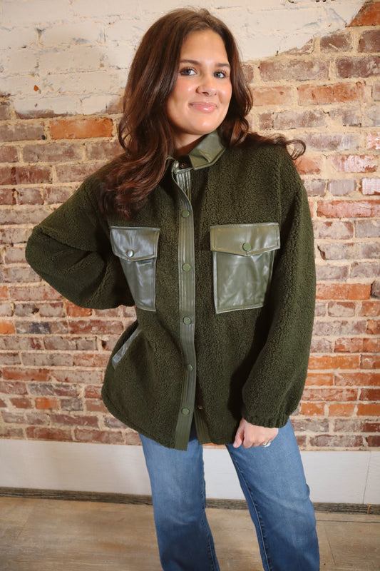 Olive Frost Jacket