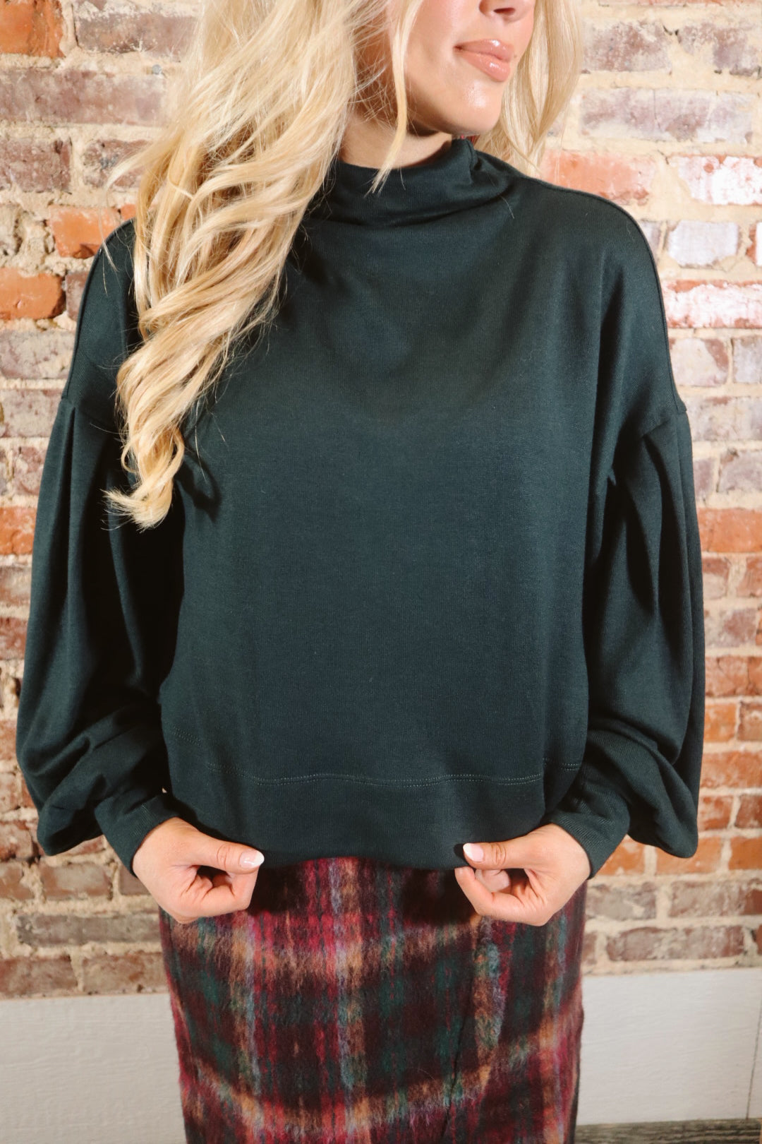 Frozen Evergreen Top
