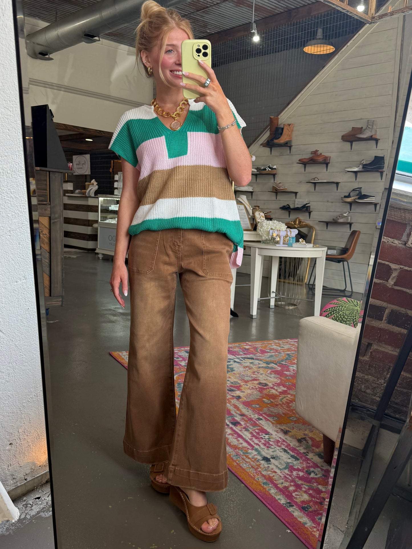 Carmel Coffee Jeans