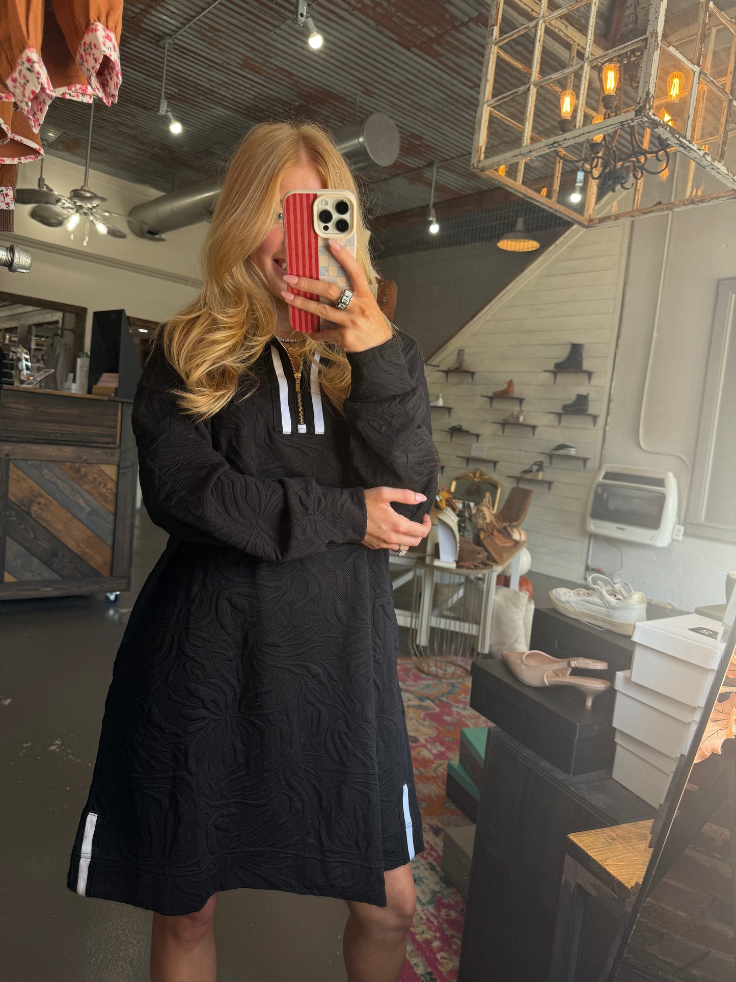 Crisp Air Comfort Dress