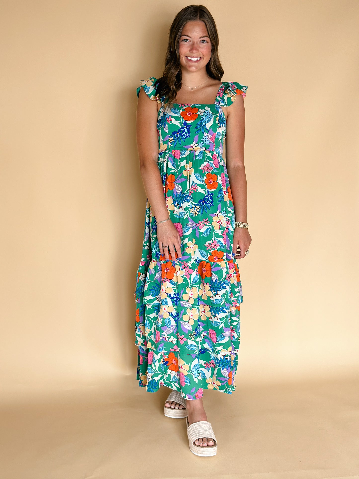 Soak Up the Sun Floral Dress