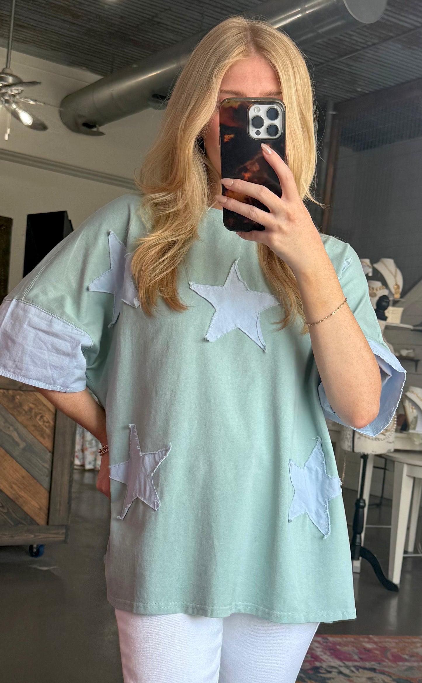 Seeing Stars Oversize Tee