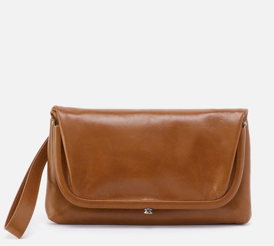 Hobo Lauren Wristlet- Truffle