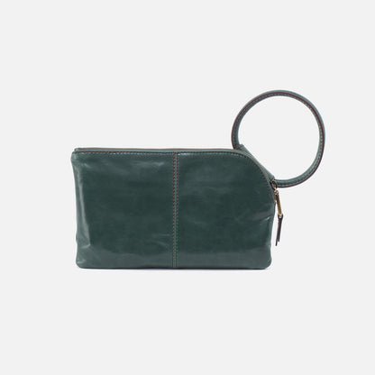 Hobo Sable Wristlet- Sage Leaf