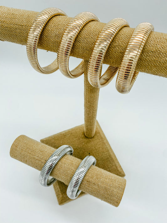 Metal Chain Stretch Bracelet