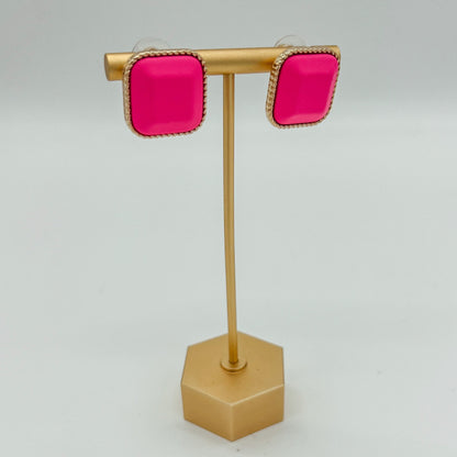 Jackie Square Earring