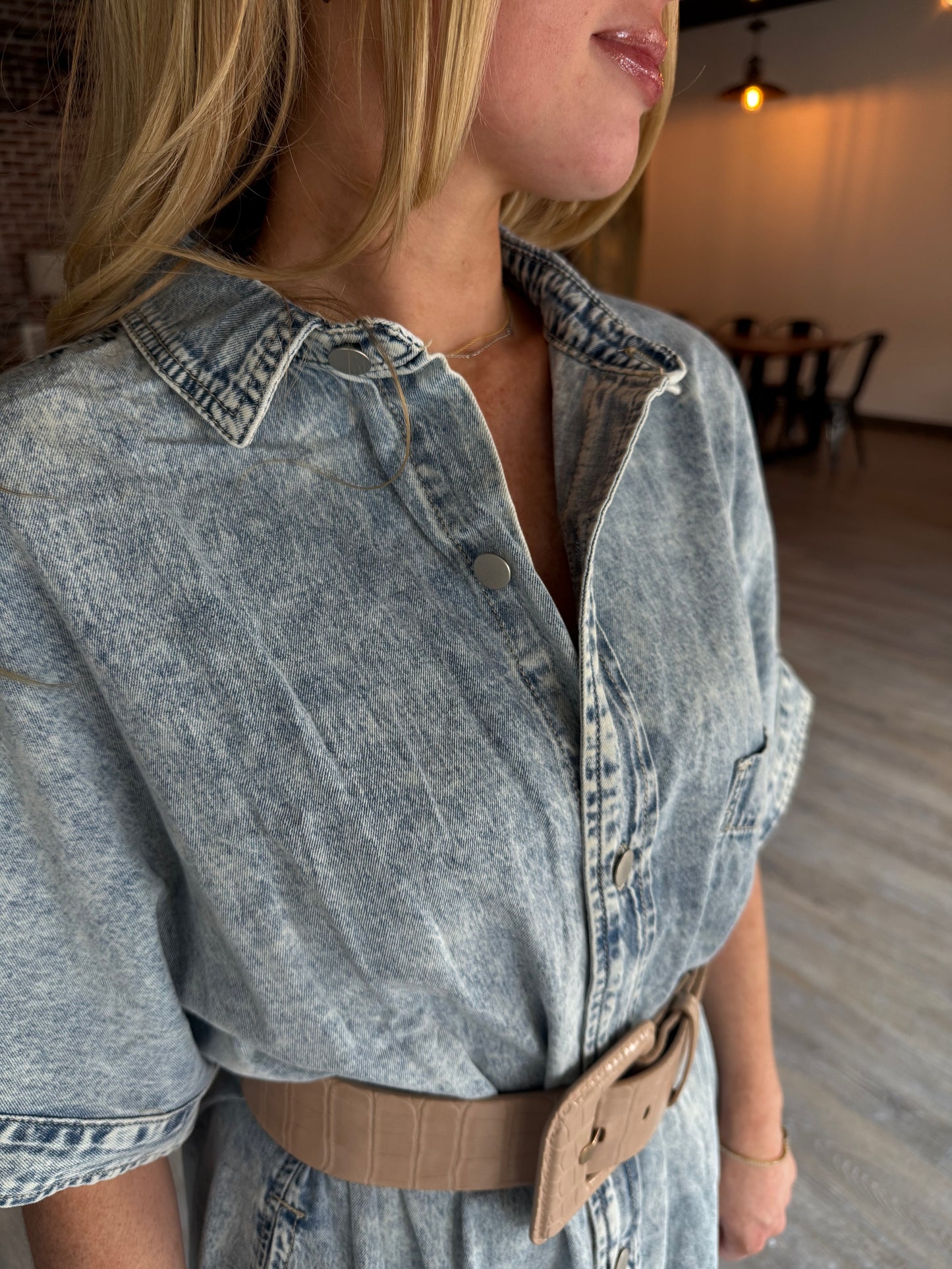 Daily Denim Chambray Dress