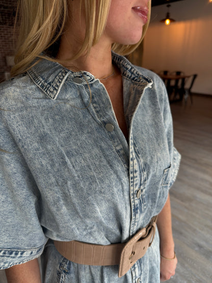 Daily Denim Chambray Dress