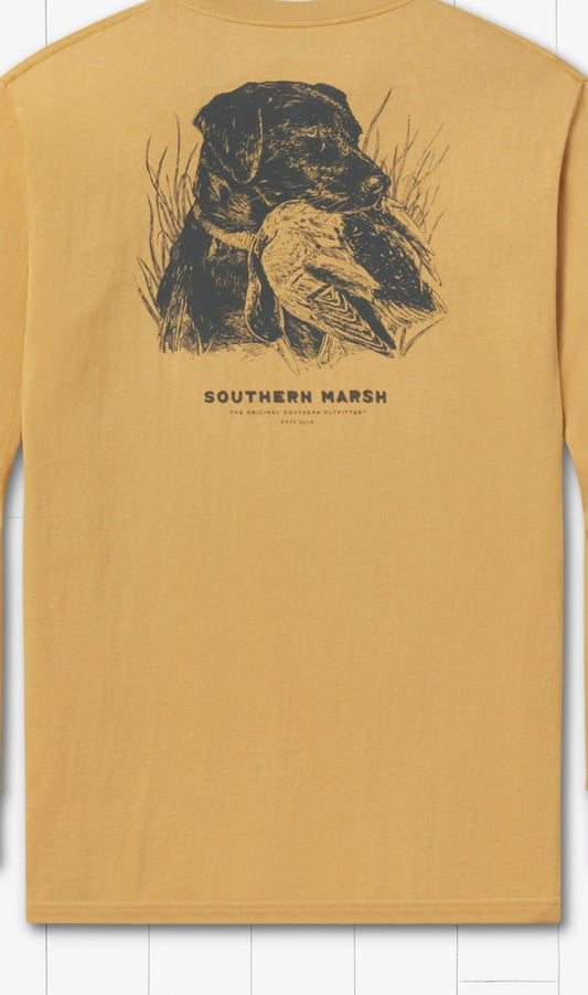 Southern Marsh Gun Dog Collection - Black Lab - Short Sleeve
