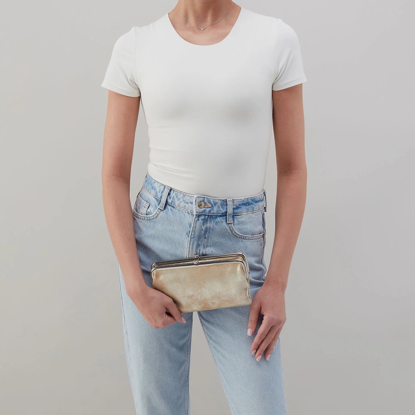 Hobo Lauren Clutch- Stardust