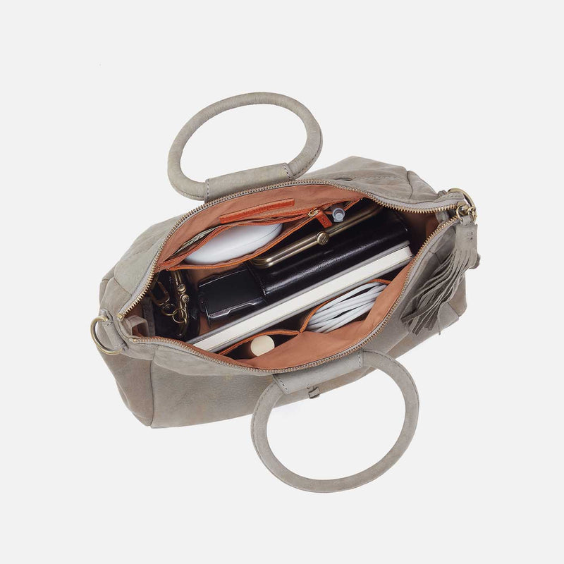 Hobo: Sheila Medium Satchel - Golden Granite