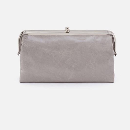 Hobo Lauren Clutch wallet -light grey