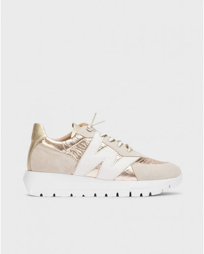 Wonders Beige Oslo Sneaker – Grey Barn Boutique - Main Image