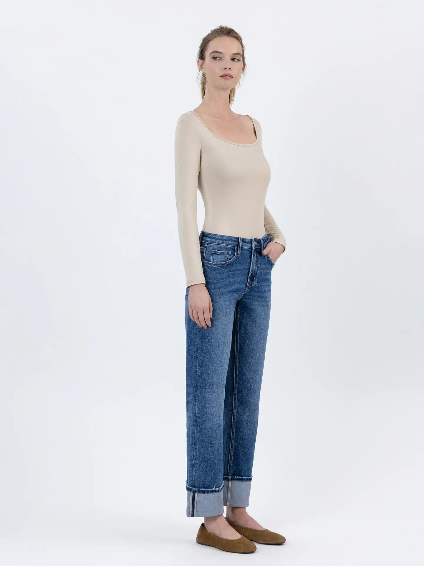 Upstate Cuffed Jeans