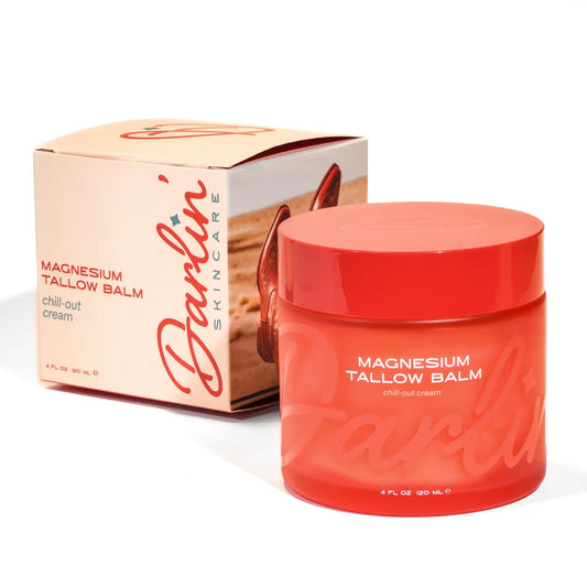 Magnesium Balm Tallow 4oz - Sleep, Sore Muscles + Balance