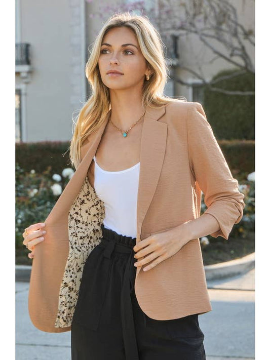 Call Me Chic Collared Blazer