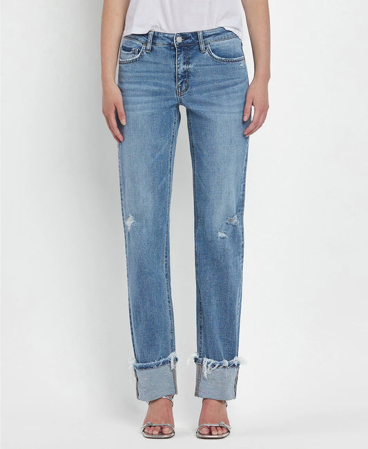 Vervet Cuffed Straight Jean