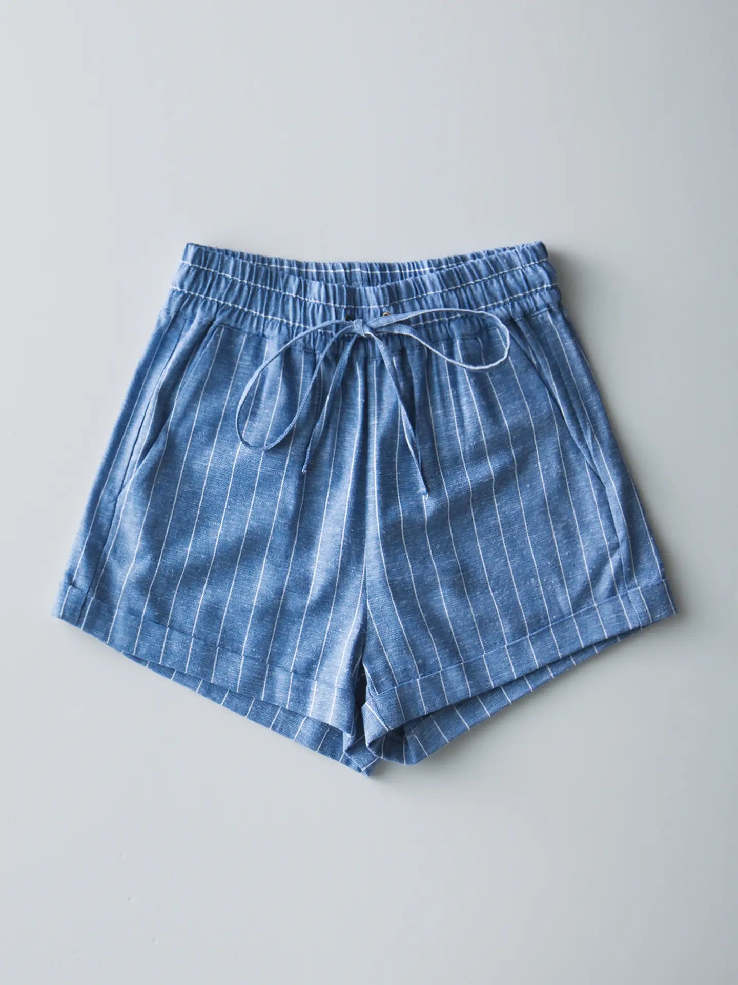 All Blue Skies Linen Shorts
