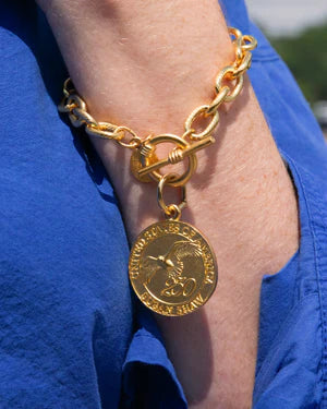 Susan Shaw America Toggle Bracelet