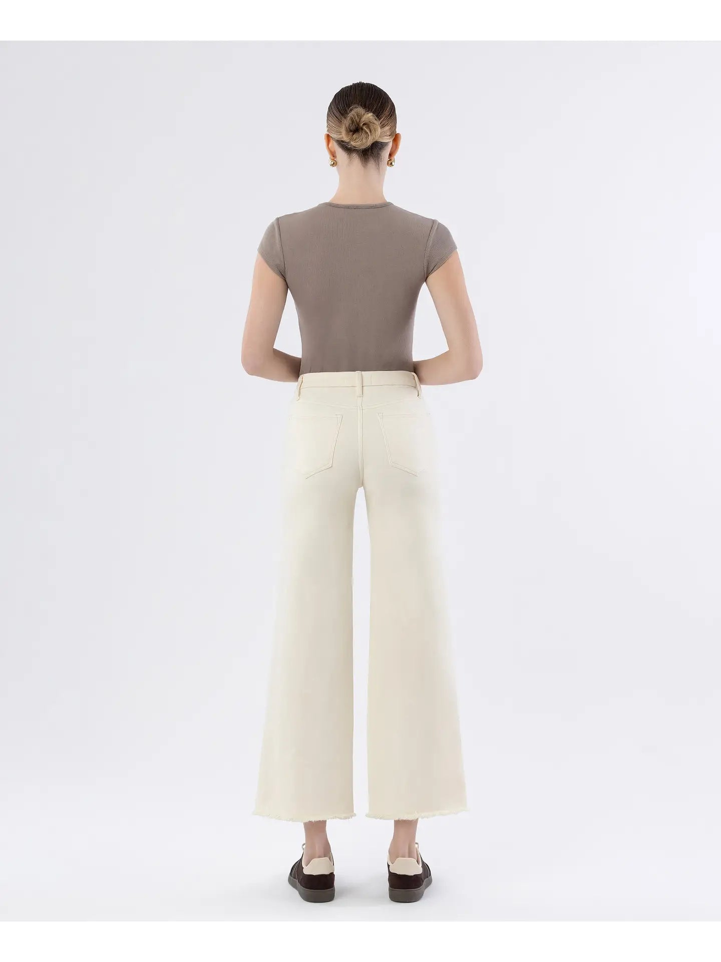 Ivory Dreams Ankle Jeans