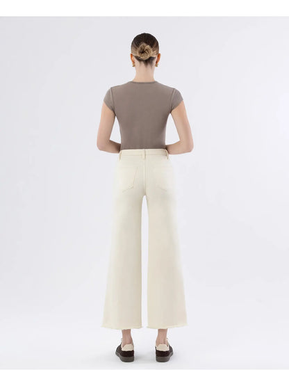 Ivory Dreams Ankle Jeans
