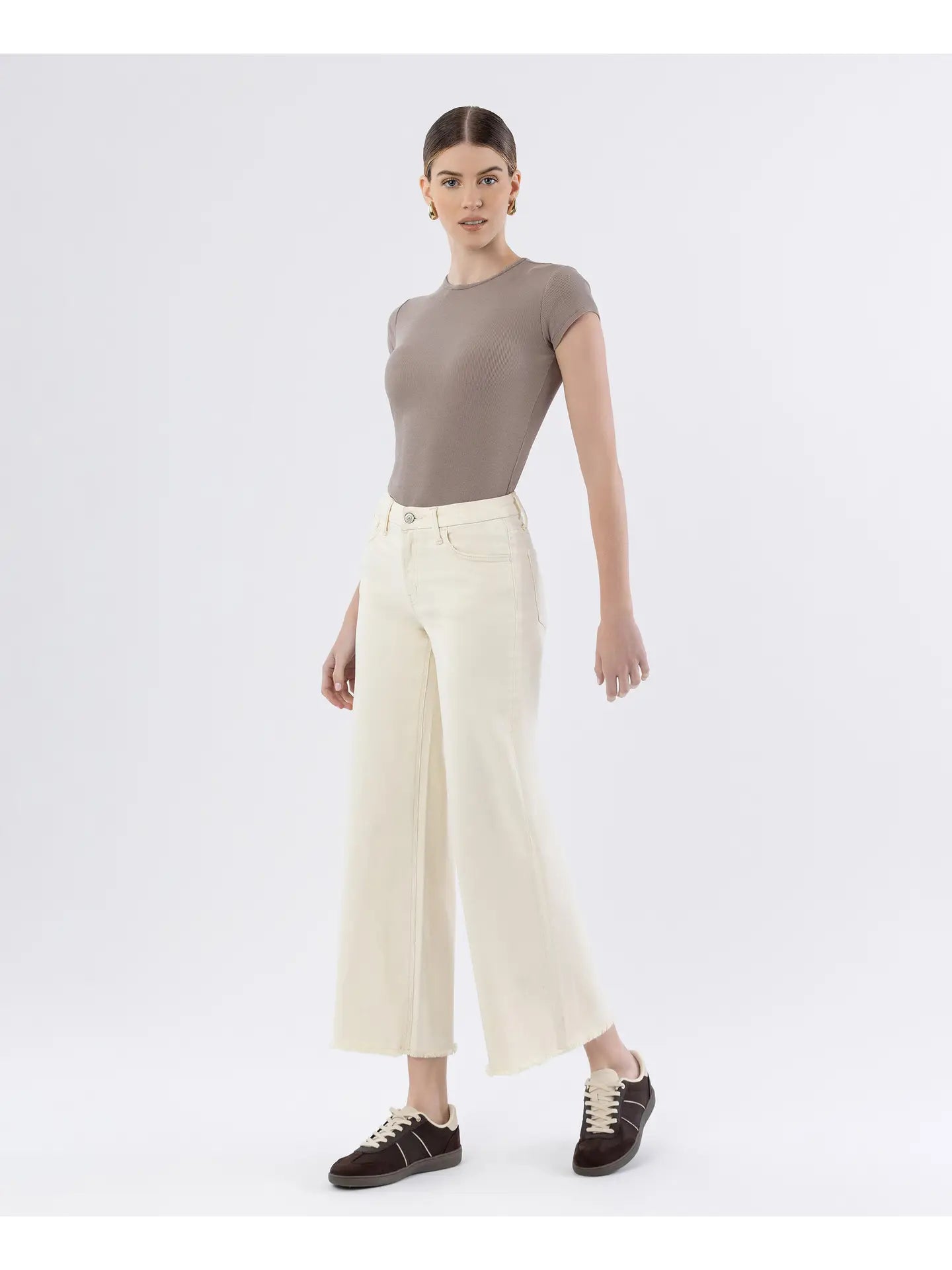 Ivory Dreams Ankle Jeans