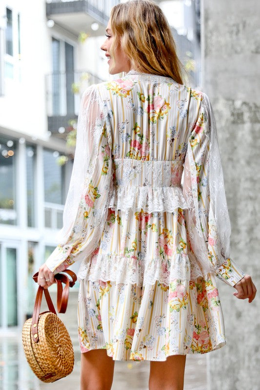 Maren floral dress