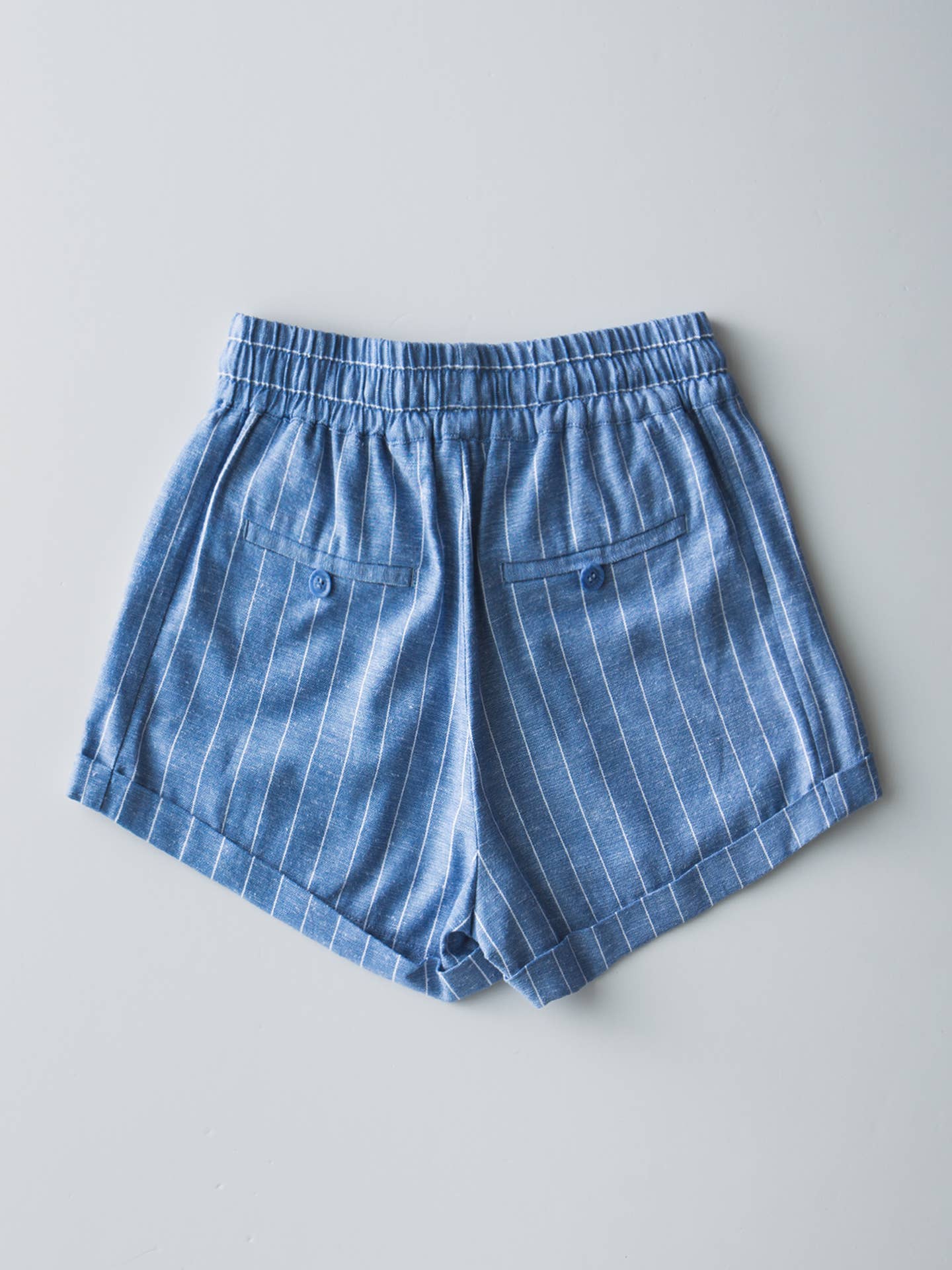 All Blue Skies Linen Shorts