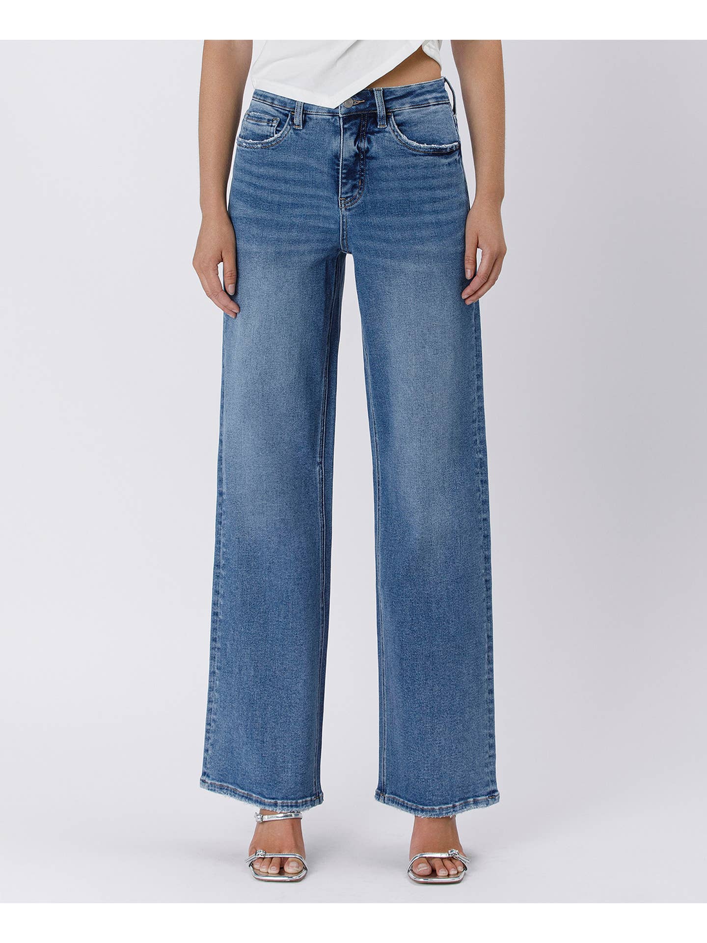 LOVERVET Super High Rise Baggy Jeans