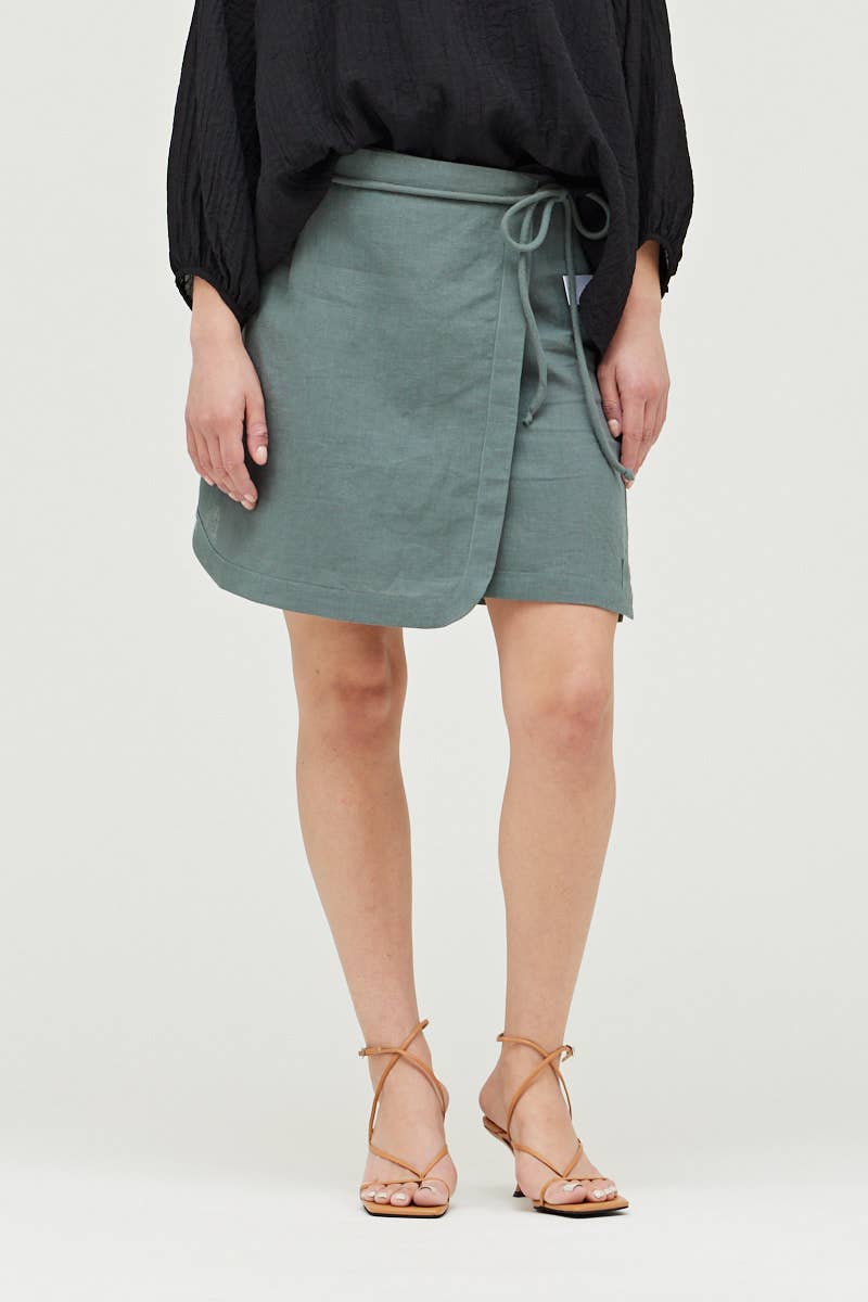 Brady Linen Skirt