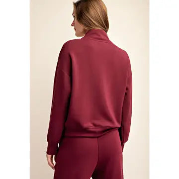 Luxe Wine Pullover