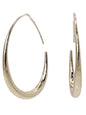 Water Drop Hoops - Gold