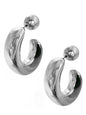 Silver Bubble Earrings
