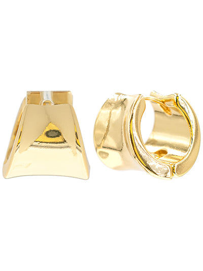 Gold Huggie Hoops
