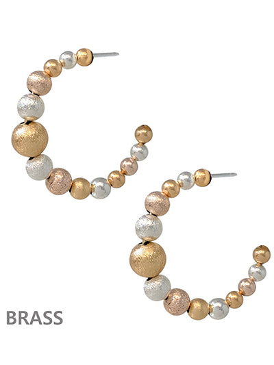 Metal Brass Hoops