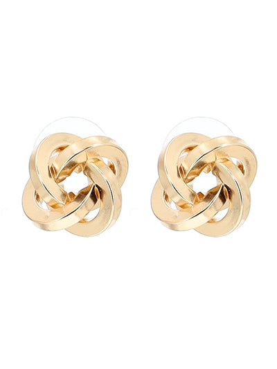 Twist Stud Earring