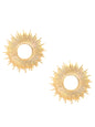 Sunburst Stud Earrings