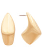 Gold Geometric Statement Earrings