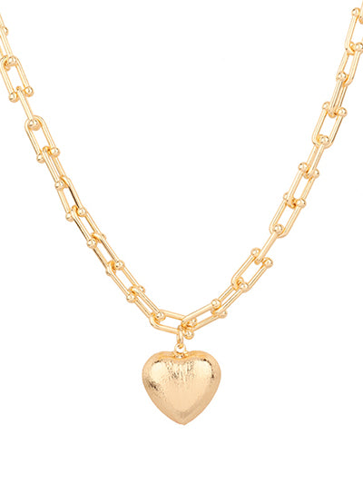 Links of Love Necklace- Gold