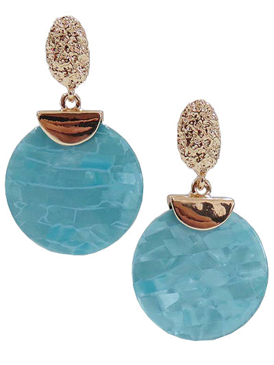 Blue Dangle Earrings