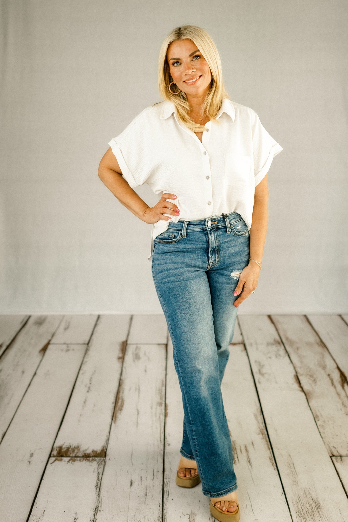 Lazy Dayz Straight Leg Jeans