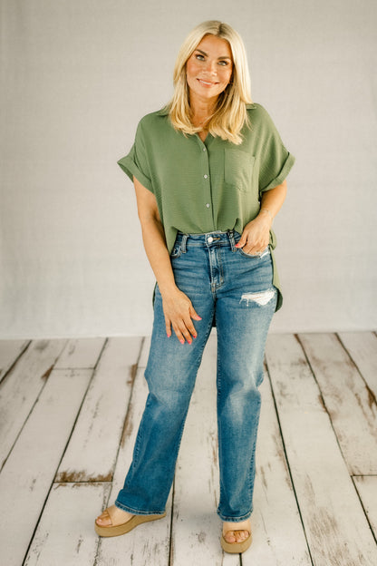 Airflow Button Down Top