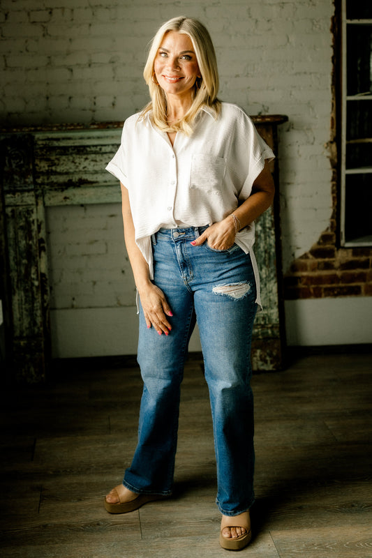 Lazy Dayz Straight Leg Jeans